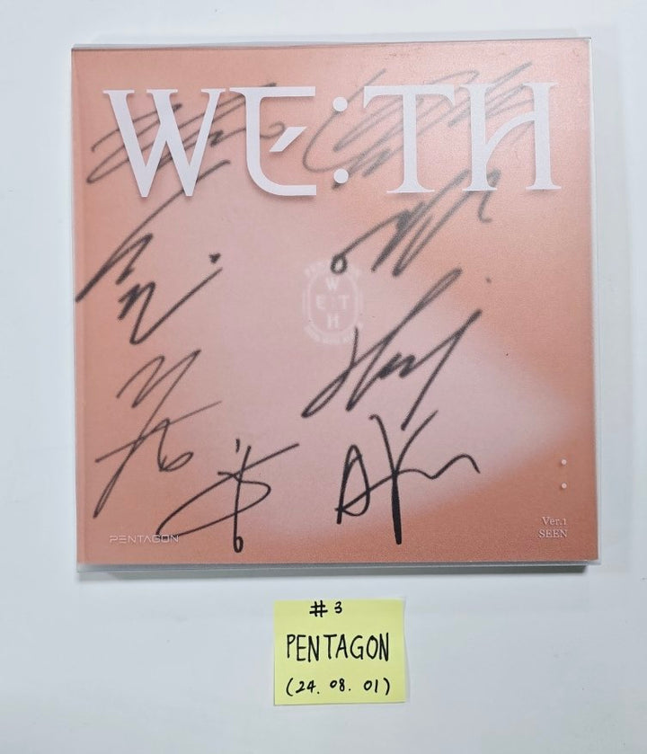 PENTAGON - Hand Autographed(Signed) Promo Album [24.8.1] - HALLYUSUPERSTORE