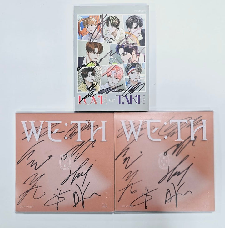 PENTAGON - Hand Autographed(Signed) Promo Album [24.8.1] - HALLYUSUPERSTORE