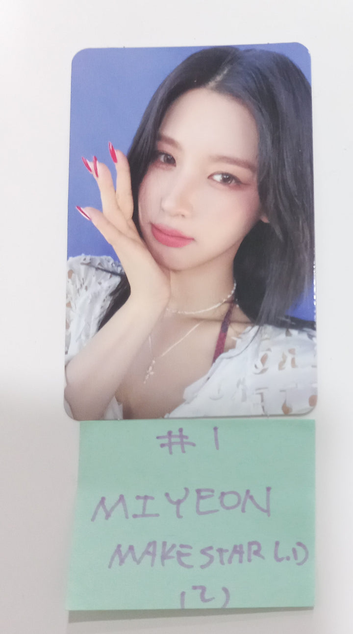 (g) I-DLE "I SWAY" - Makestar Fansign Event Photocard Round 3 [Poca Ver.] [24.8.1] - HALLYUSUPERSTORE