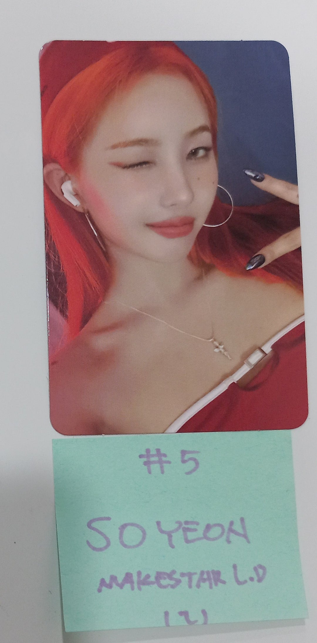 (g) I-DLE "I SWAY" - Makestar Fansign Event Photocard Round 3 [Poca Ver.] [24.8.1] - HALLYUSUPERSTORE