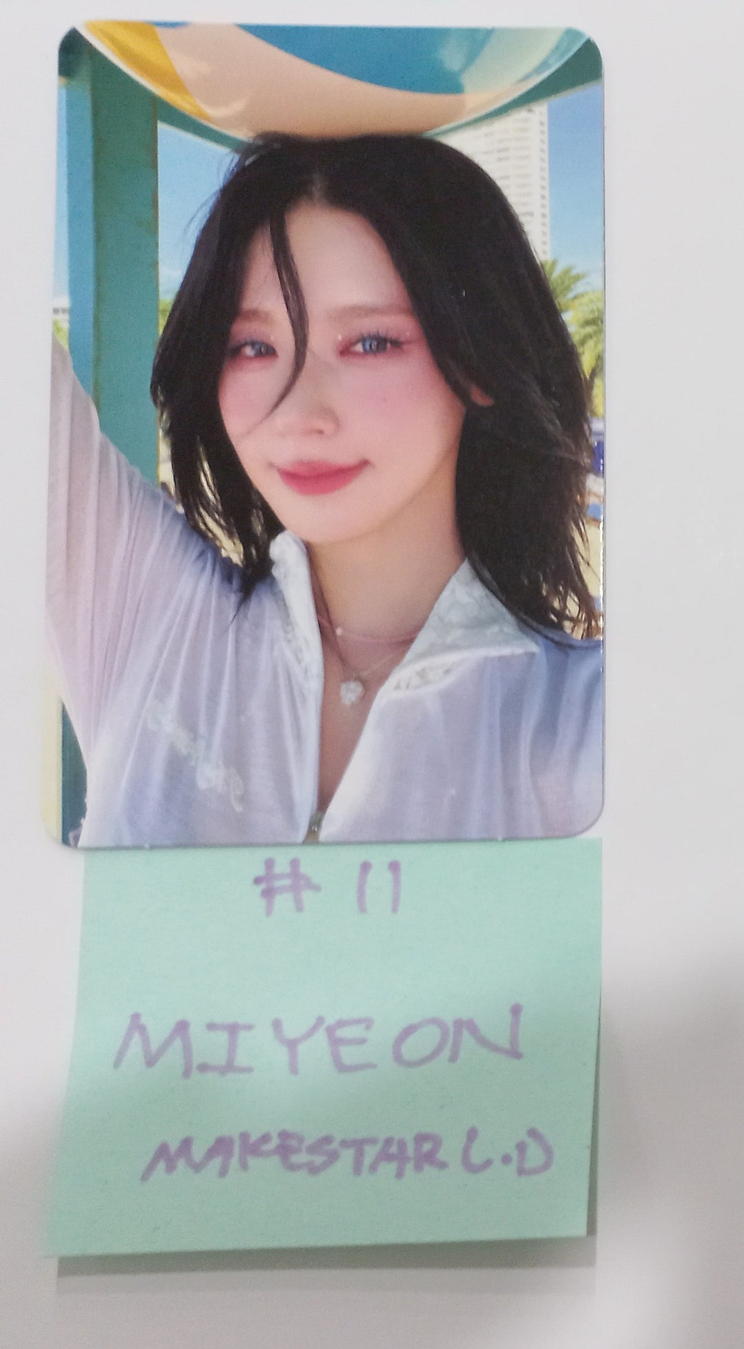 (g) I-DLE "I SWAY" - Makestar Fansign Event Photocard Round 3 [Poca Ver.] [24.8.1] - HALLYUSUPERSTORE