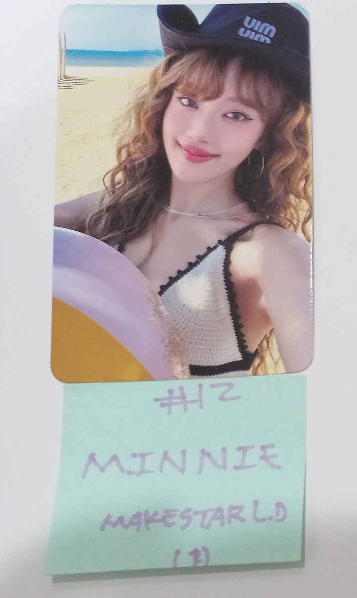 (g) I-DLE "I SWAY" - Makestar Fansign Event Photocard Round 3 [Poca Ver.] [24.8.1] - HALLYUSUPERSTORE