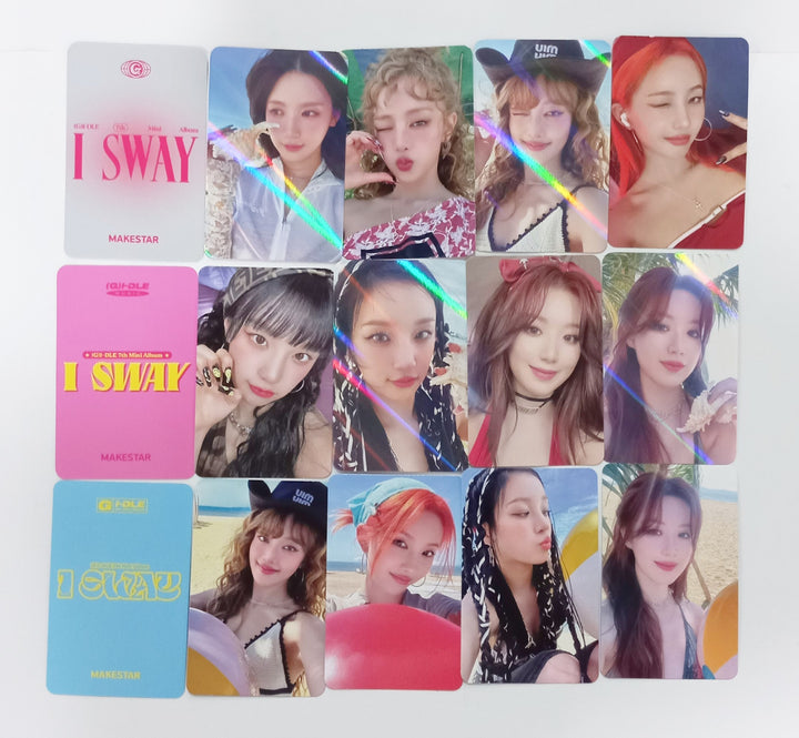 (g) I-DLE "I SWAY" - Makestar Fansign Event Photocard Round 3 [Poca Ver.] [24.8.1] - HALLYUSUPERSTORE