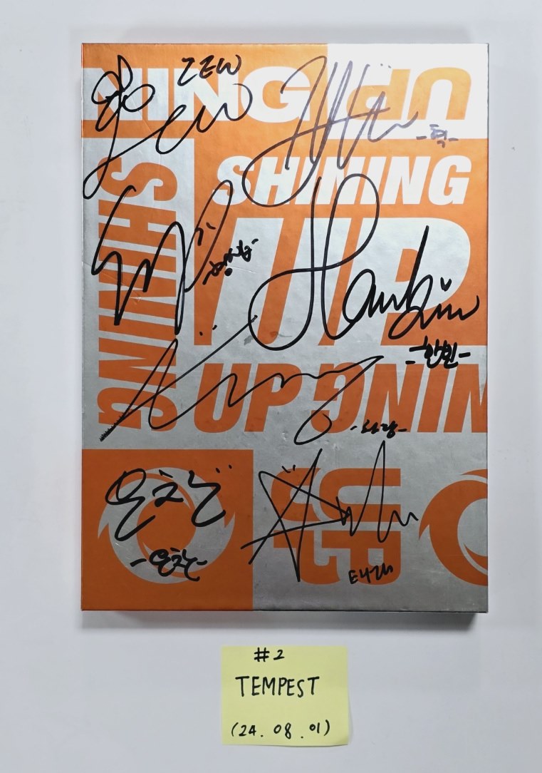 TEMPEST - Hand Autographed(Signed) Promo Album [24.8.1] - HALLYUSUPERSTORE