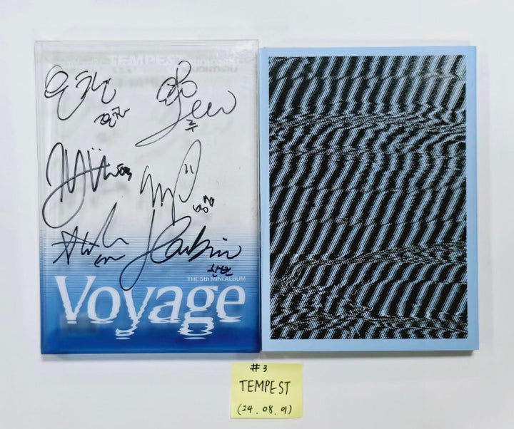 TEMPEST - Hand Autographed(Signed) Promo Album [24.8.1] - HALLYUSUPERSTORE