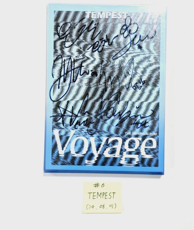 TEMPEST - Hand Autographed(Signed) Promo Album [24.8.1] - HALLYUSUPERSTORE