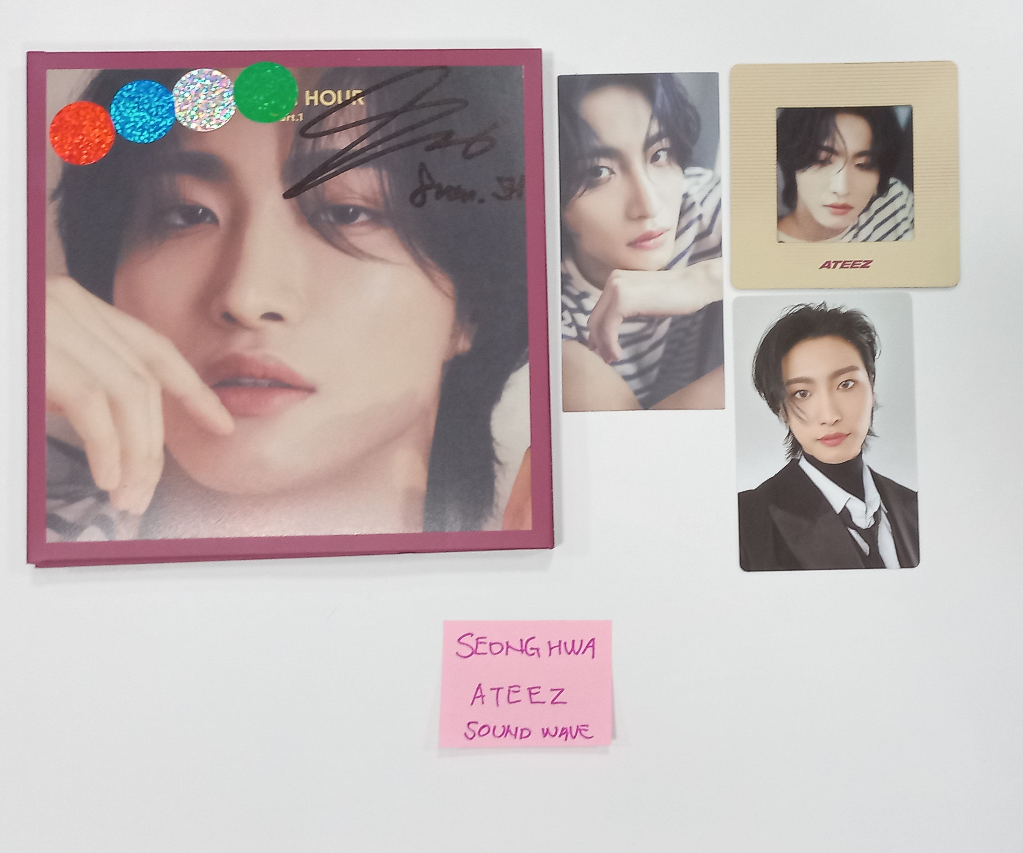 Good Ateez Seonghwa Signed Kpop Album