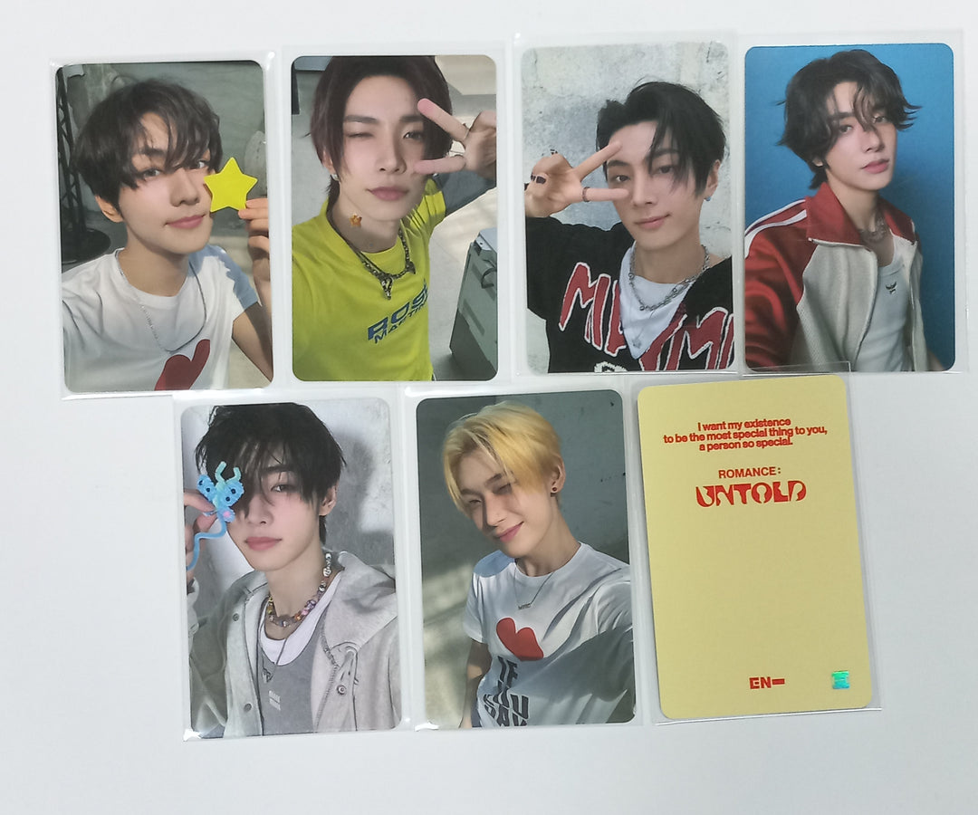 Enhypen  "Romance : Untold" - Powerstation Lucky Draw Event Photocard Round 2 [24.8.2] - HALLYUSUPERSTORE