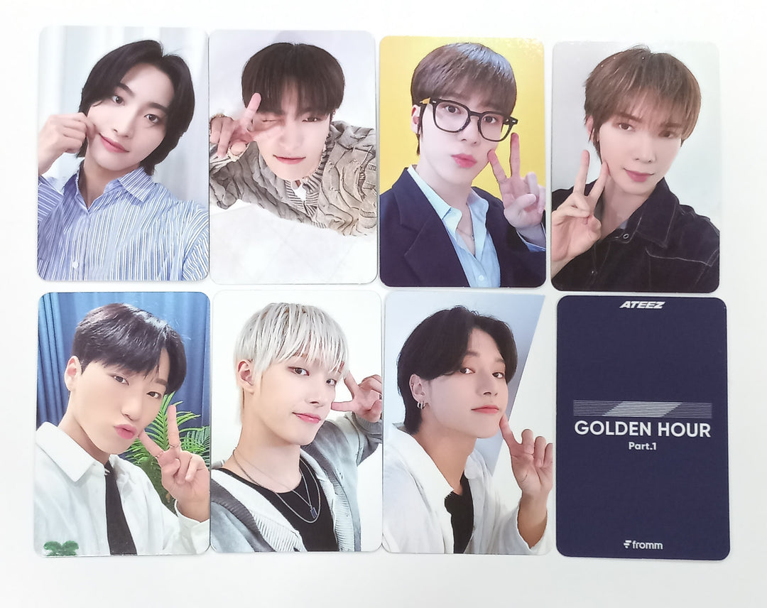 Ateez "GOLDEN HOUR : Part.1" - Fromm Event Photocard Round 3 [Digipack Ver.] [24.8.2] - HALLYUSUPERSTORE