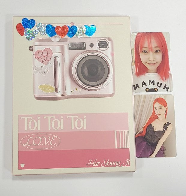 Hur Young Ji "Toi Toi Toi" - Hand Autographed(Signed) Promo Album [24.8.2] - HALLYUSUPERSTORE