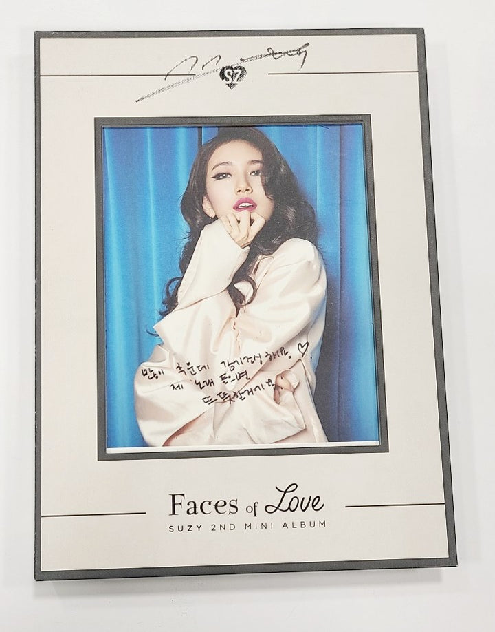 Suzy "Faces of Love" - Hand Autographed(Signed) Promo Album [24.8.2] - HALLYUSUPERSTORE