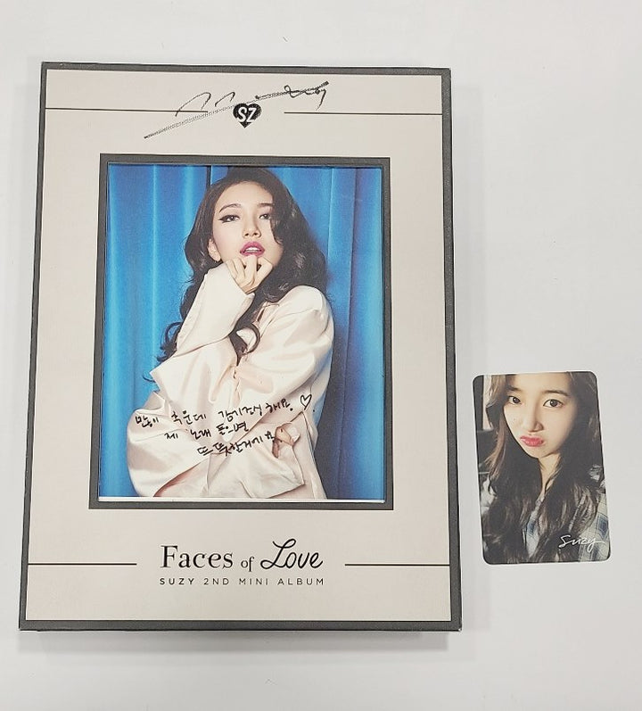 Suzy "Faces of Love" - Hand Autographed(Signed) Promo Album [24.8.2] - HALLYUSUPERSTORE