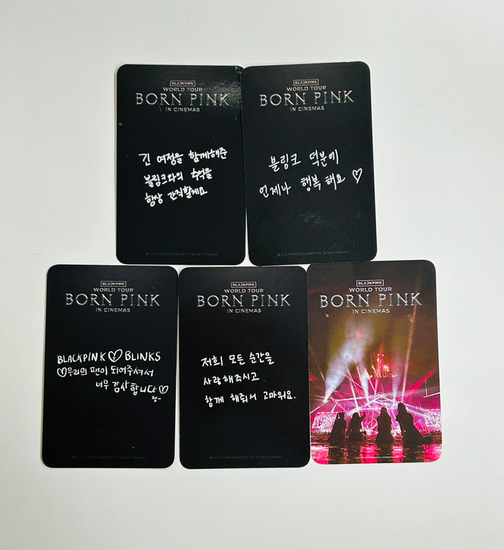 Black Pink - "Born Pink in Cinemas" CGV Event Photocard [24.8.5] - HALLYUSUPERSTORE