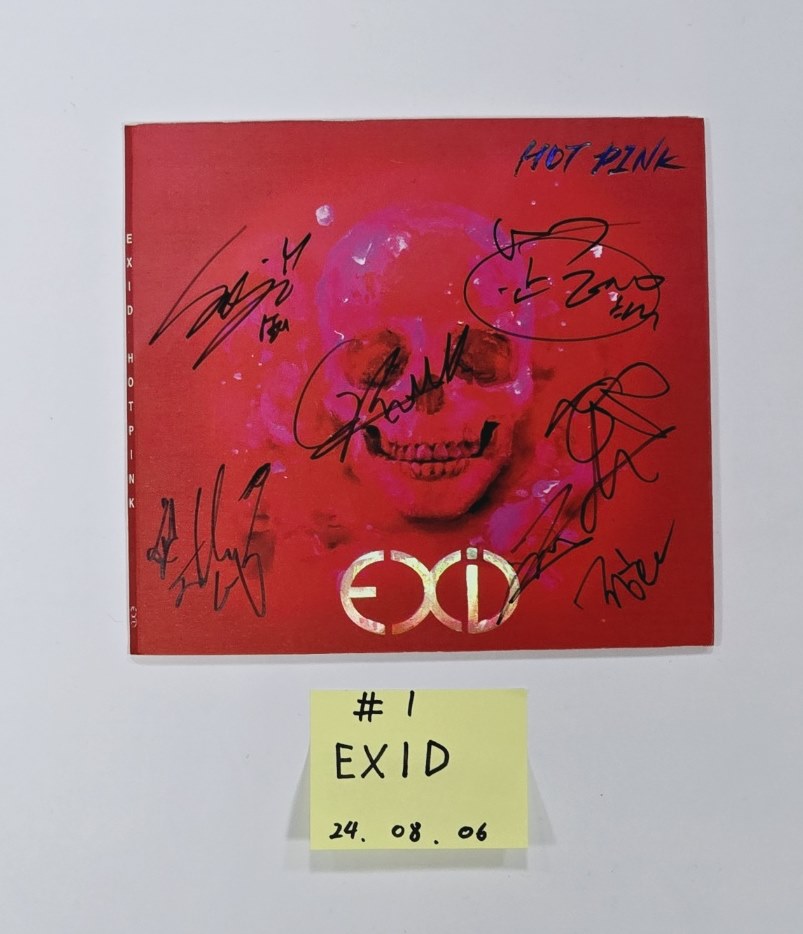 EXID - Hand Autographed(Signed) Promo Album [24.8.6] - HALLYUSUPERSTORE