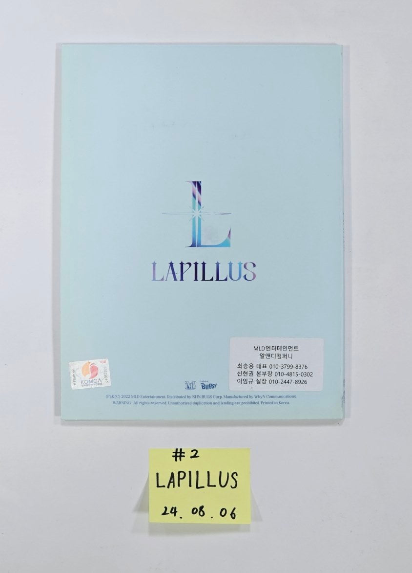 LAPILLUS - Hand Autographed(Signed) Promo Album [24.8.6] - HALLYUSUPERSTORE