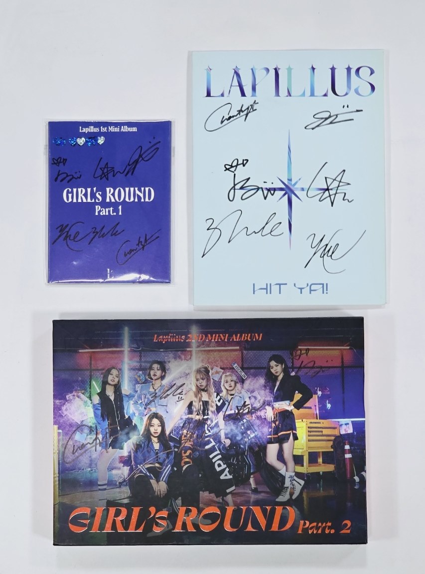 LAPILLUS - Hand Autographed(Signed) Promo Album [24.8.6] - HALLYUSUPERSTORE