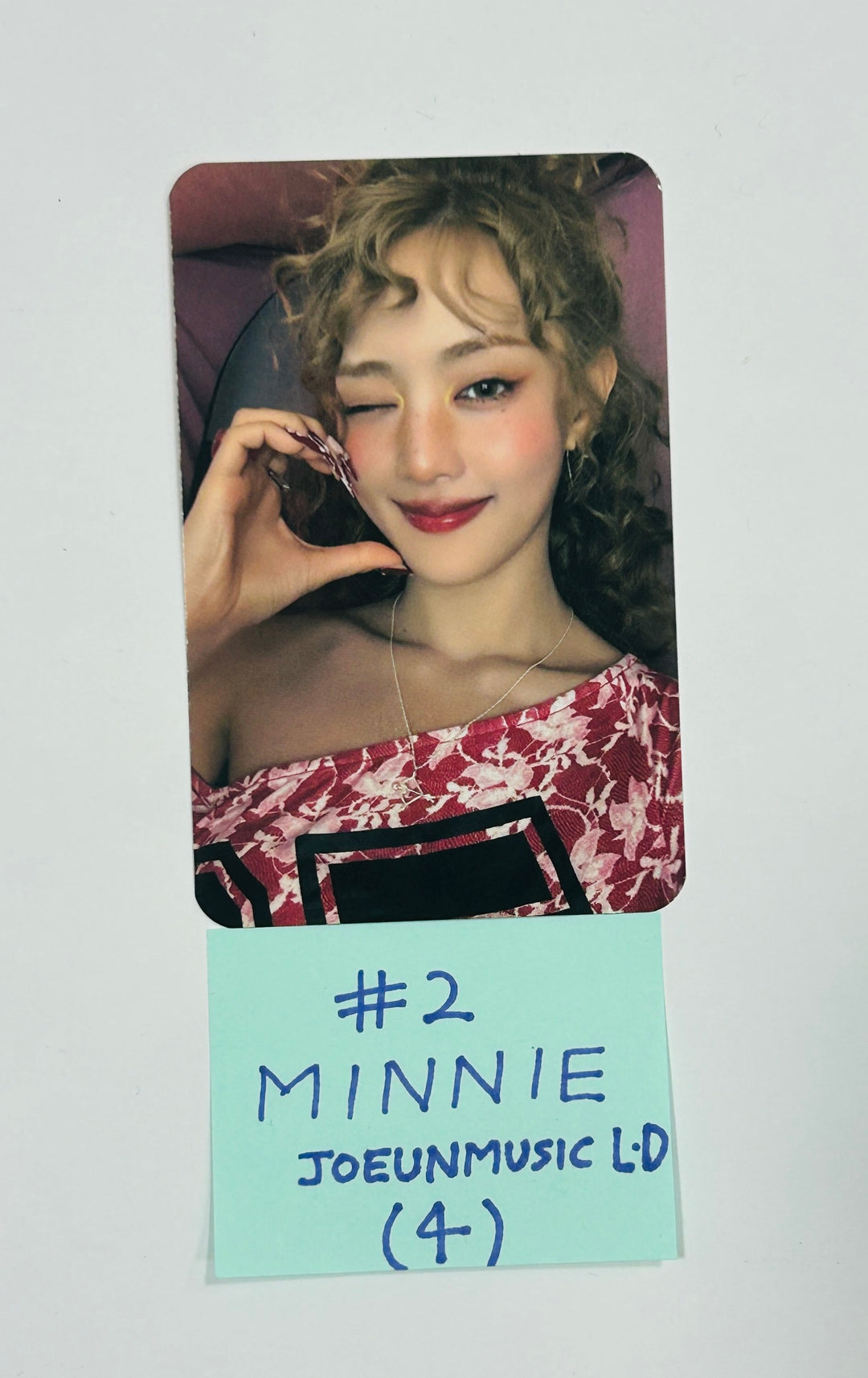 (g) I-DLE "I SWAY" - Joeun Music Lucky Draw Event Photocard [24.8.6] - HALLYUSUPERSTORE