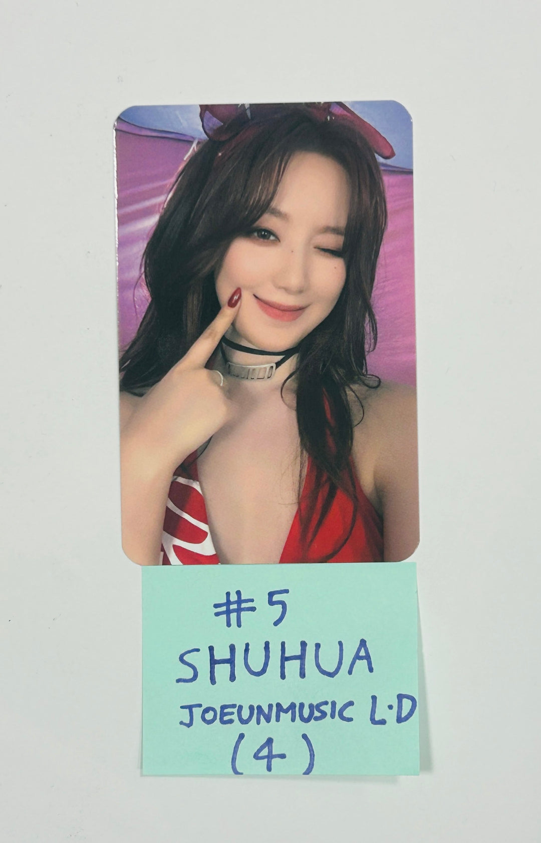 (g) I-DLE "I SWAY" - Joeun Music Lucky Draw Event Photocard [24.8.6] - HALLYUSUPERSTORE