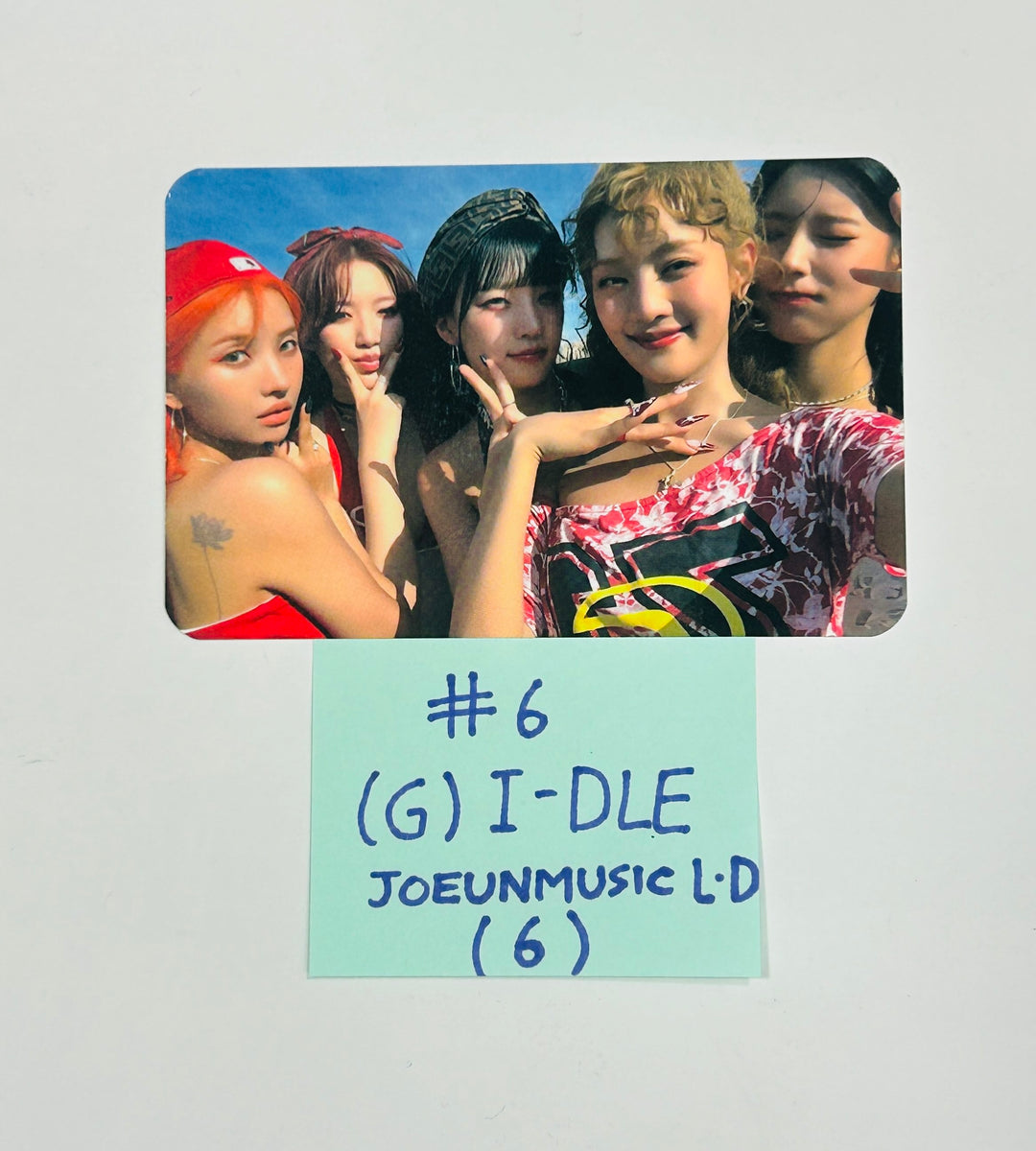 (g) I-DLE "I SWAY" - Joeun Music Lucky Draw Event Photocard [24.8.6] - HALLYUSUPERSTORE