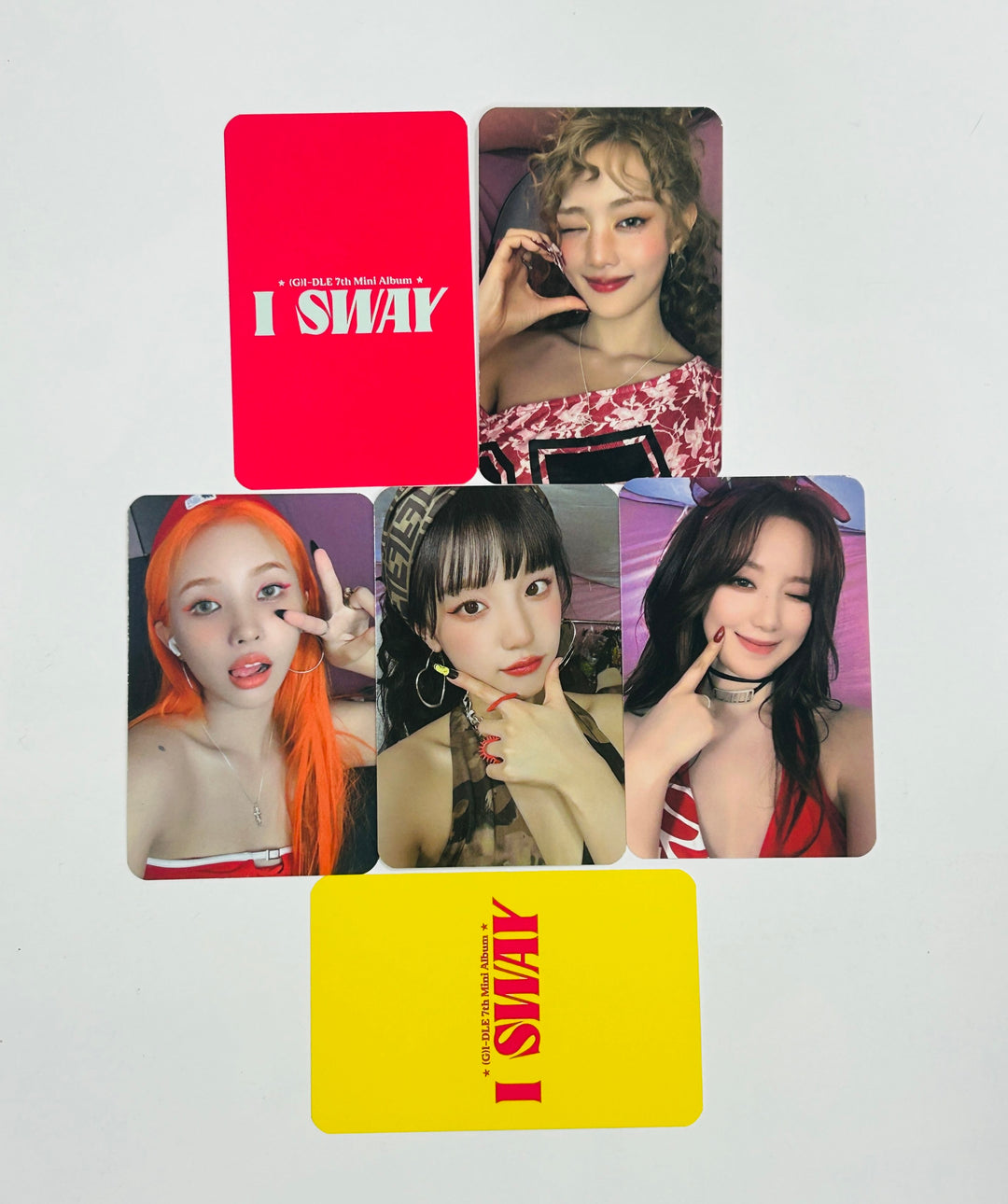 (g) I-DLE "I SWAY" - Joeun Music Lucky Draw Event Photocard [24.8.6] - HALLYUSUPERSTORE