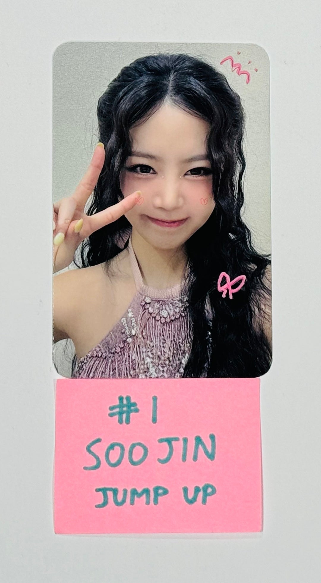 Soojin "RIZZ" - Jump Up Fansign Event Photocard [24.8.7] - HALLYUSUPERSTORE