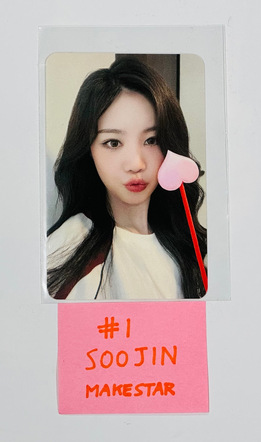 Soojin "RIZZ" - Makestar Fansign Event Photocard [24.8.7] - HALLYUSUPERSTORE