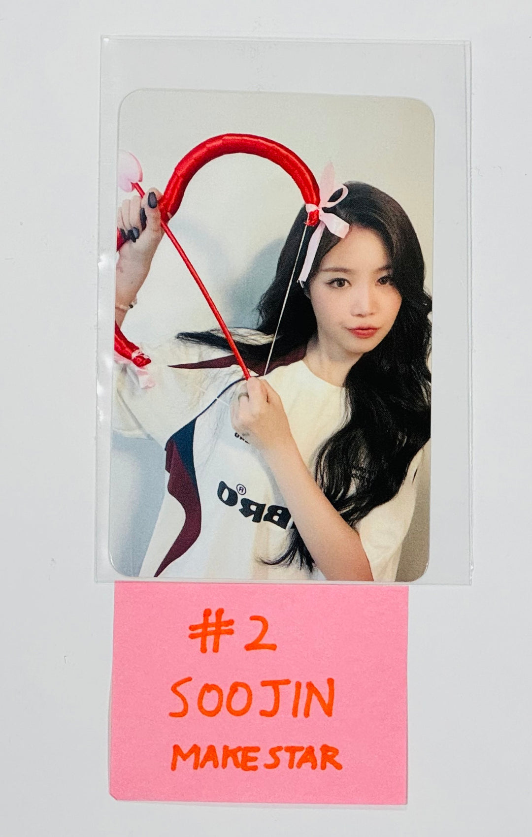 Soojin "RIZZ" - Makestar Fansign Event Photocard [24.8.7] - HALLYUSUPERSTORE