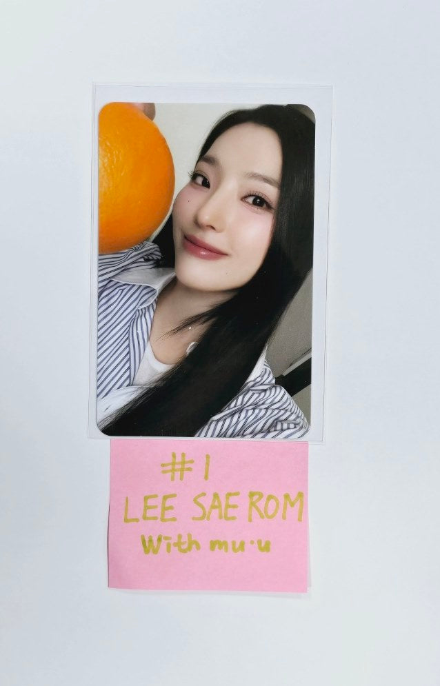 Fromis_9 2024 PhotoBook "From Summer" - Withmuu Pre-Order Benefit Photocard [24.8.7] - HALLYUSUPERSTORE