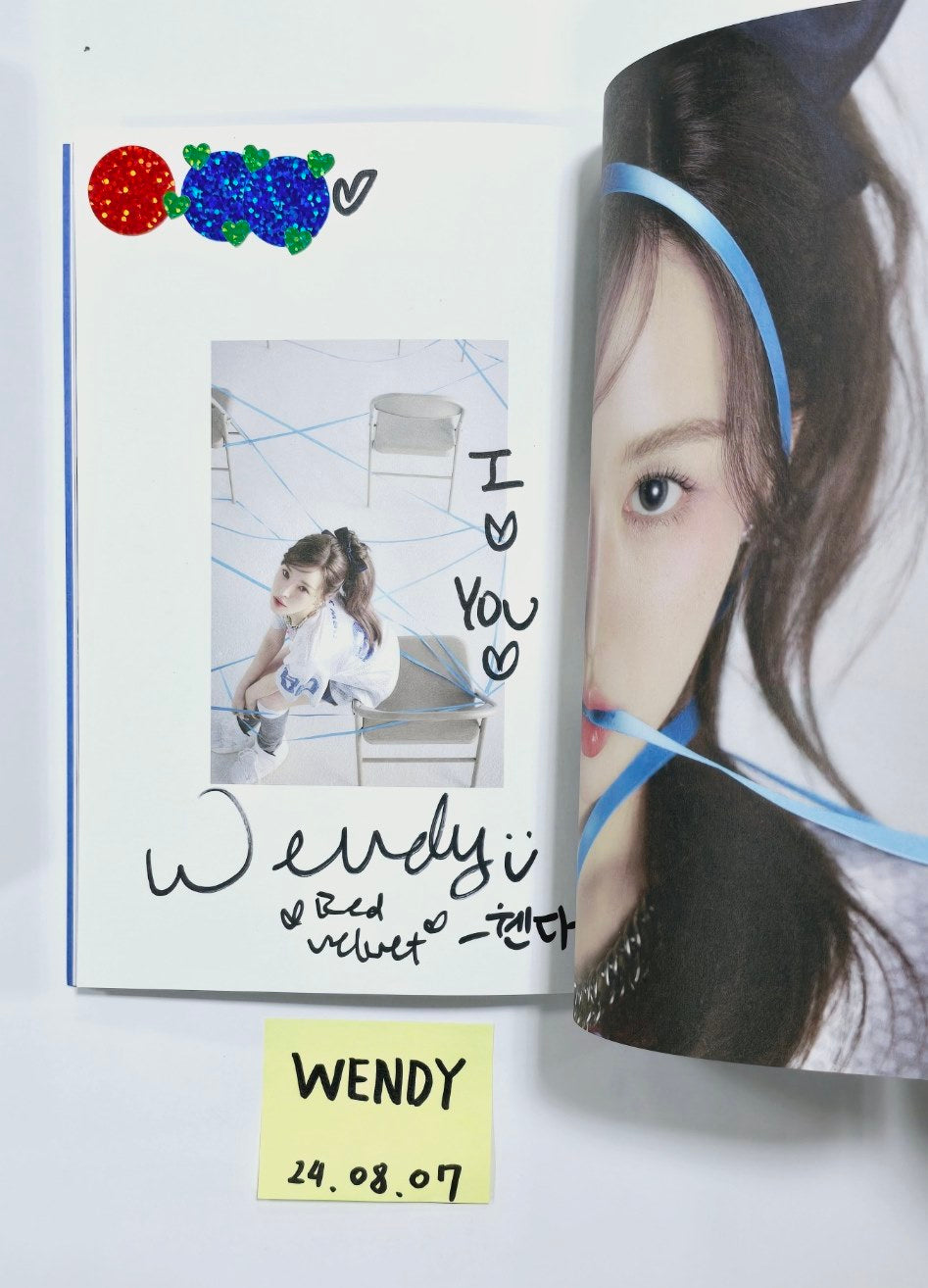 Wendy (Of Red Velvet) "Wish You Hell" - Hand Autographed(Signed) Album [24.8.7] - HALLYUSUPERSTORE