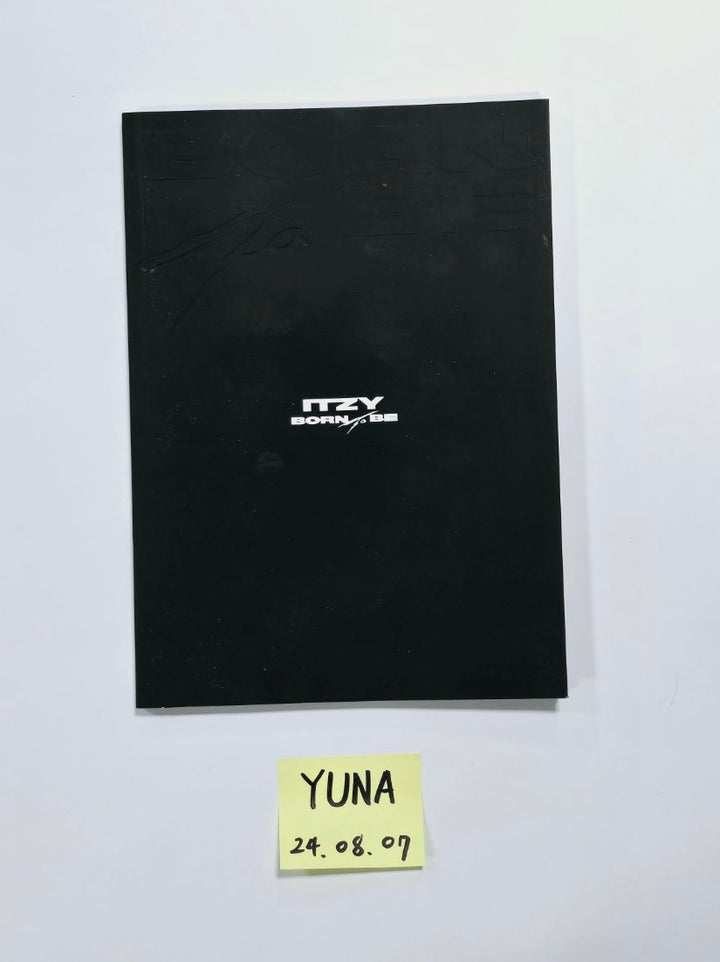 Yuna (Of Itzy) "Born To Be" - Hand Autographed(Signed) Album [24.8.7] - HALLYUSUPERSTORE