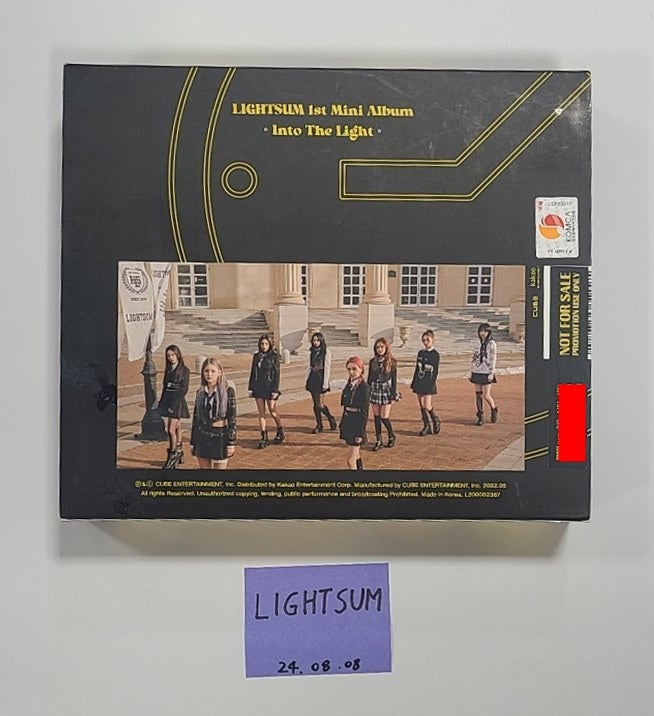 LIGHTSUM - Hand Autographed(Signed) Promo Album [24.8.8] - HALLYUSUPERSTORE