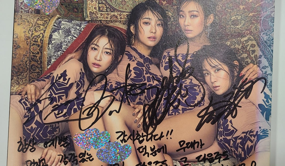 SISTAR - Hand Autographed(Signed) Promo Album [24.8.8] - HALLYUSUPERSTORE