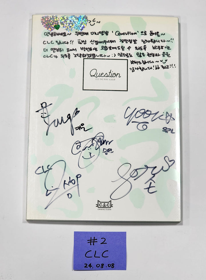 CLC - Hand Autographed(Signed) Promo Album [24.8.8] - HALLYUSUPERSTORE