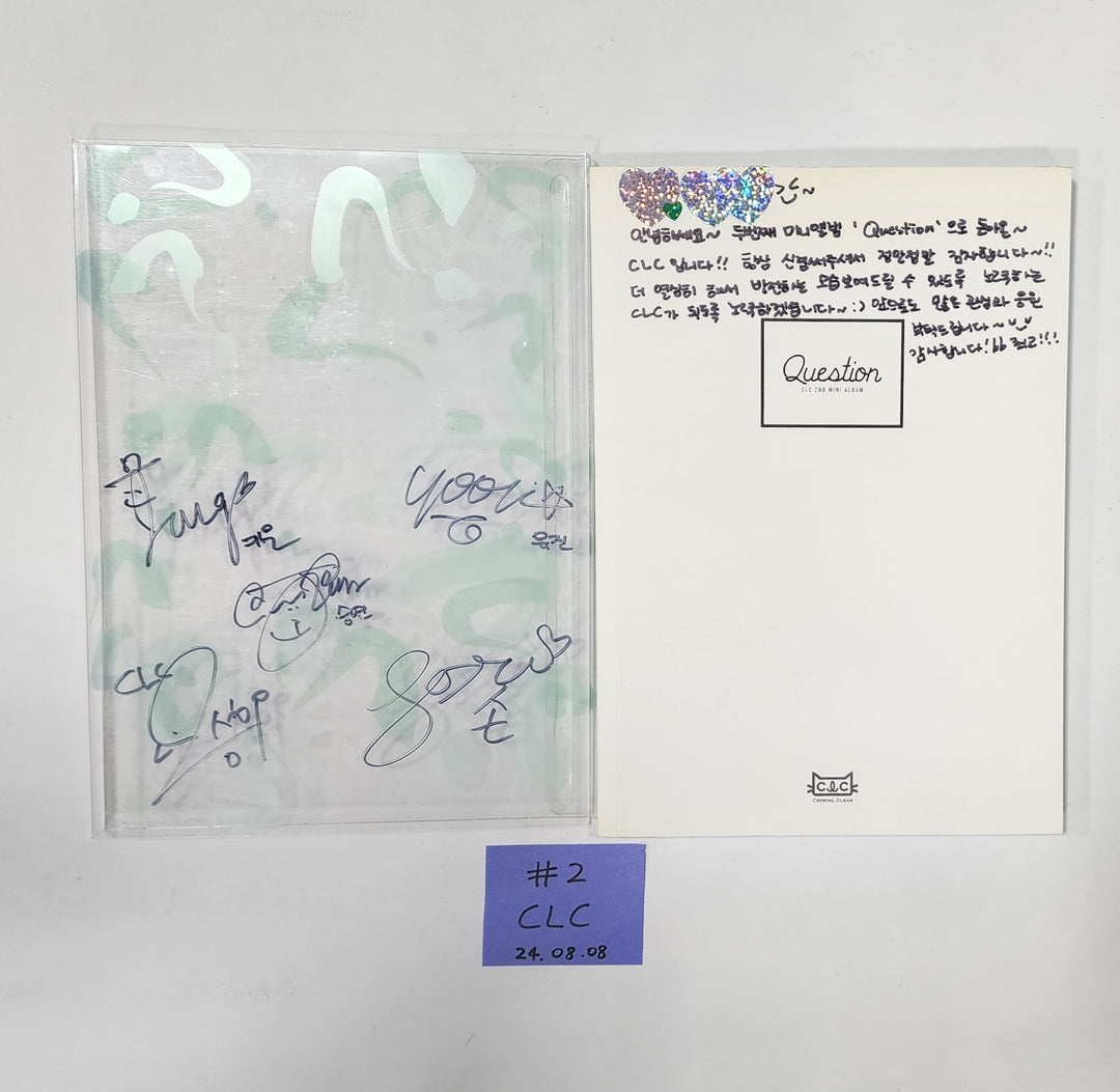 CLC - Hand Autographed(Signed) Promo Album [24.8.8] - HALLYUSUPERSTORE