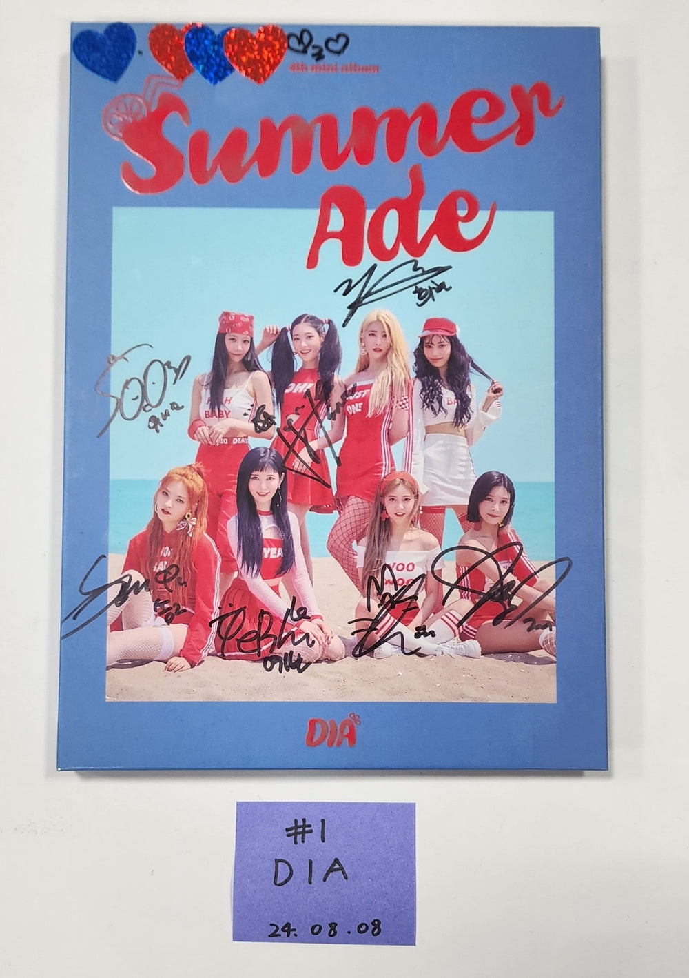 DIA - Hand Autographed(Signed) Promo Album [24.8.8] - HALLYUSUPERSTORE