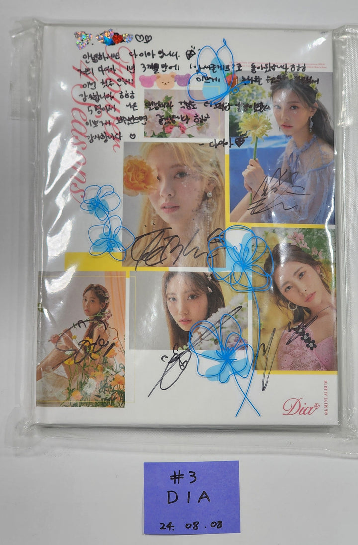 DIA - Hand Autographed(Signed) Promo Album [24.8.8] - HALLYUSUPERSTORE