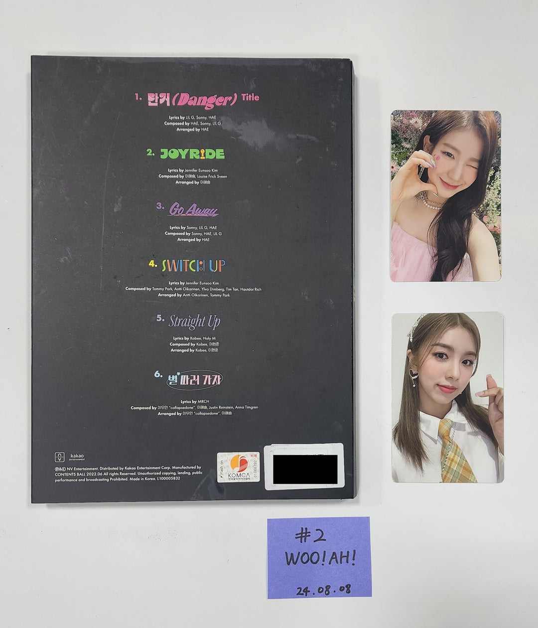 WOOAH - Hand Autographed(Signed) Promo Album [24.8.8] - HALLYUSUPERSTORE