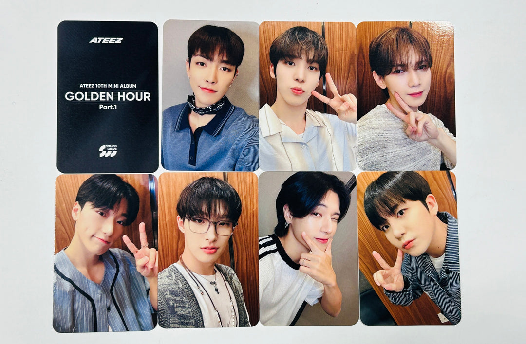 Ateez "GOLDEN HOUR : Part.1" - Soundwave Fansign Event Photocard Round 3 [Digipack Ver.] [24.8.9] - HALLYUSUPERSTORE