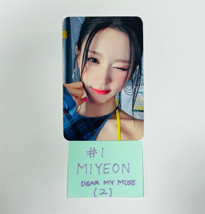 (g) I-DLE "I SWAY" - Dear my Muse Fansign Event Photocard [24.8.9] - HALLYUSUPERSTORE