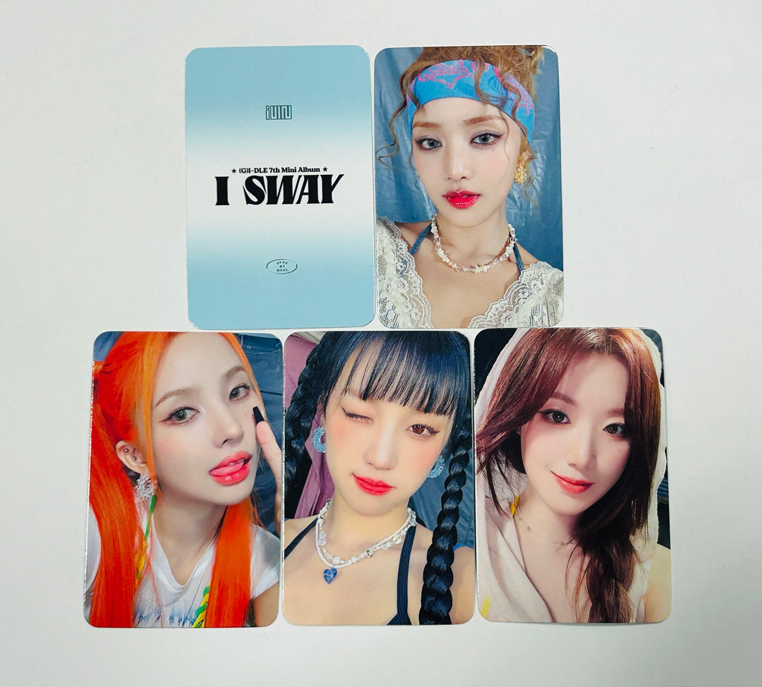 (g) I-DLE "I SWAY" - Dear my Muse Fansign Event Photocard [24.8.9] - HALLYUSUPERSTORE