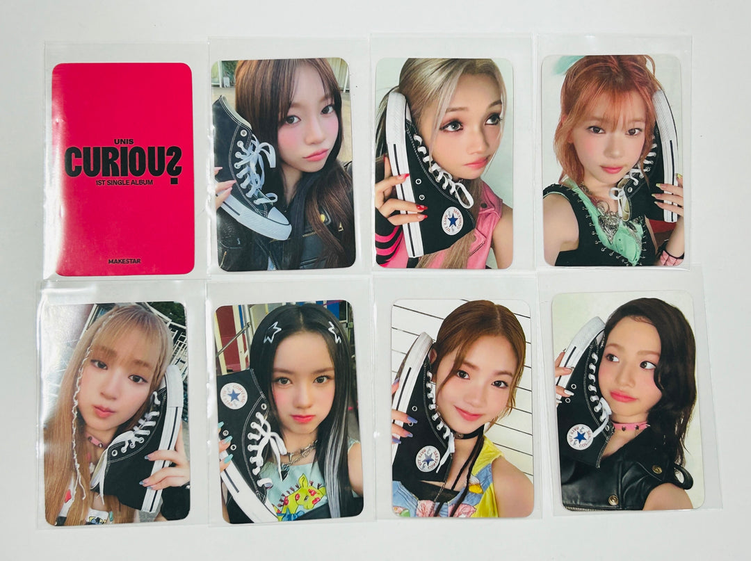 UNIS "CURIOUS" - MakeStar Pre-Order Benefit Photocard [24.8.9] - HALLYUSUPERSTORE