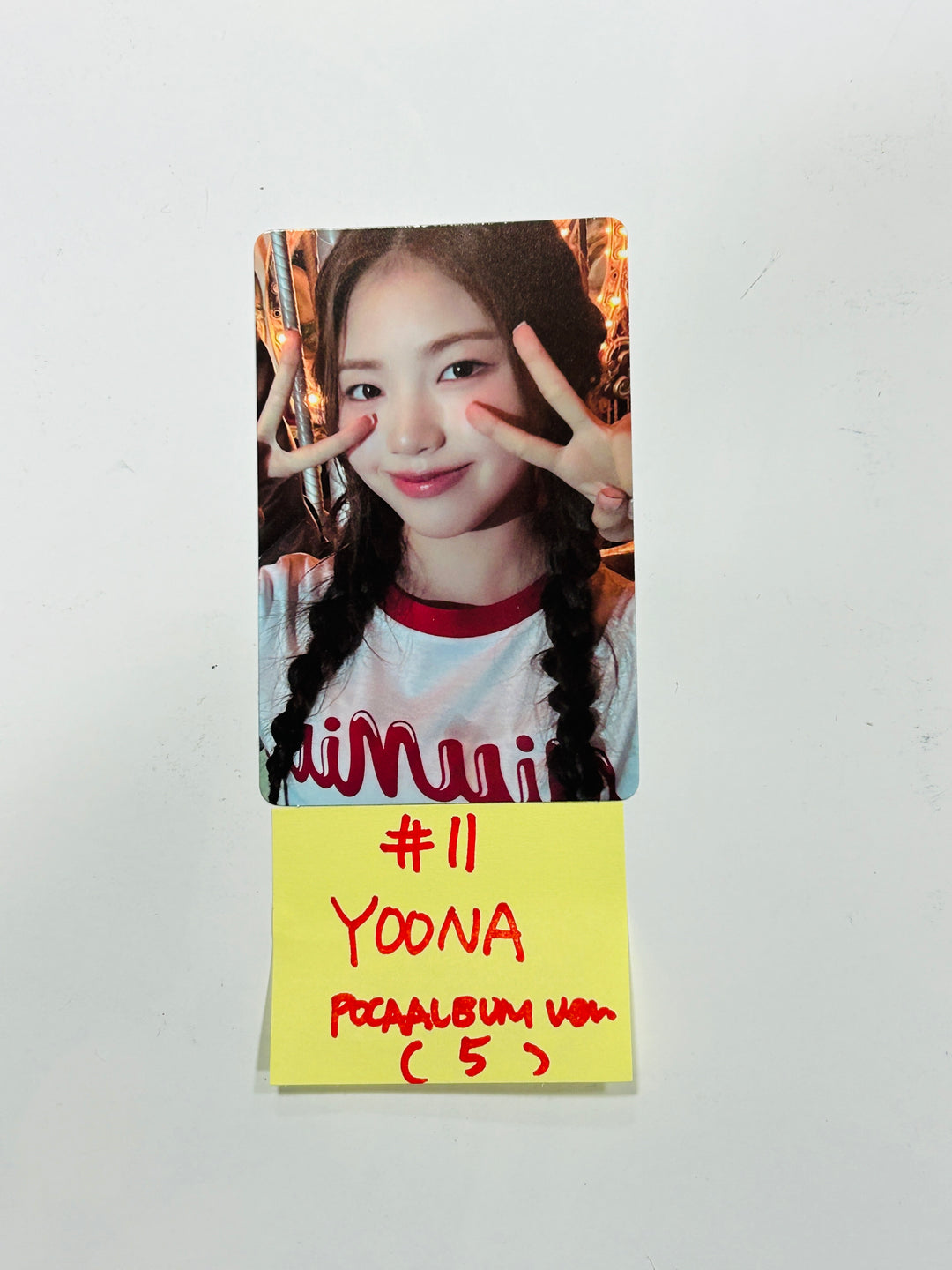 UNIS 'CURIOUS' - Official Photocard [Poca album Ver.][24.8.9] - HALLYUSUPERSTORE