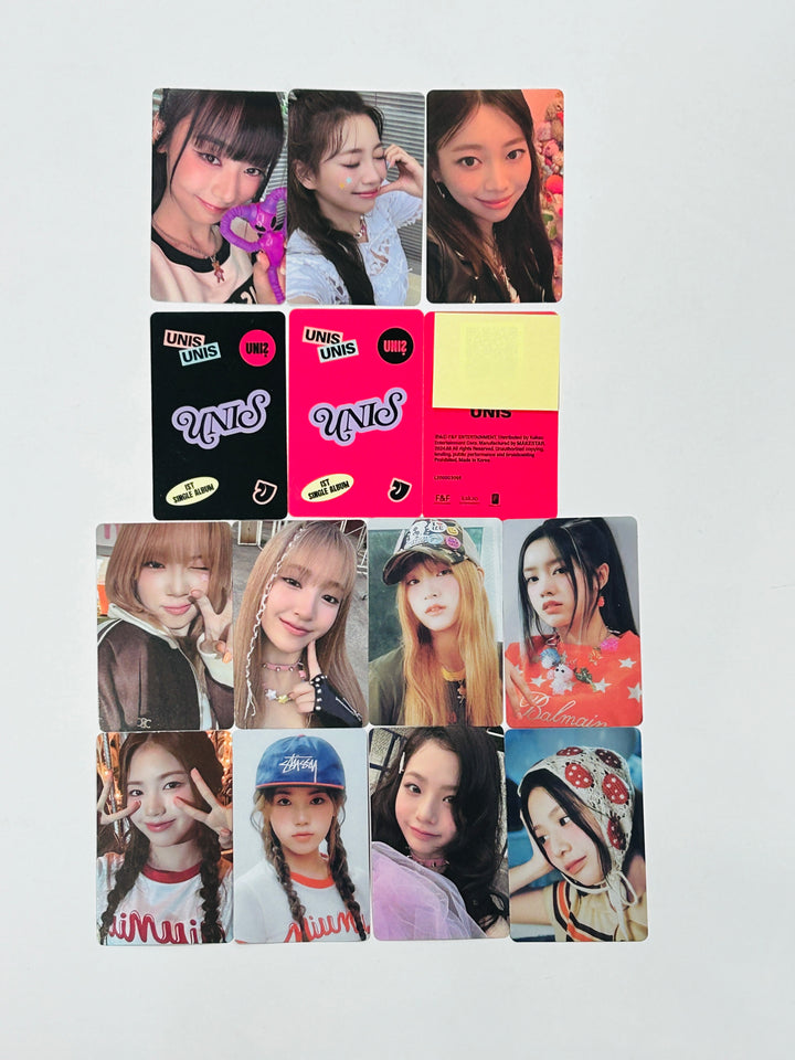 UNIS 'CURIOUS' - Official Photocard [Poca album Ver.][24.8.9] - HALLYUSUPERSTORE