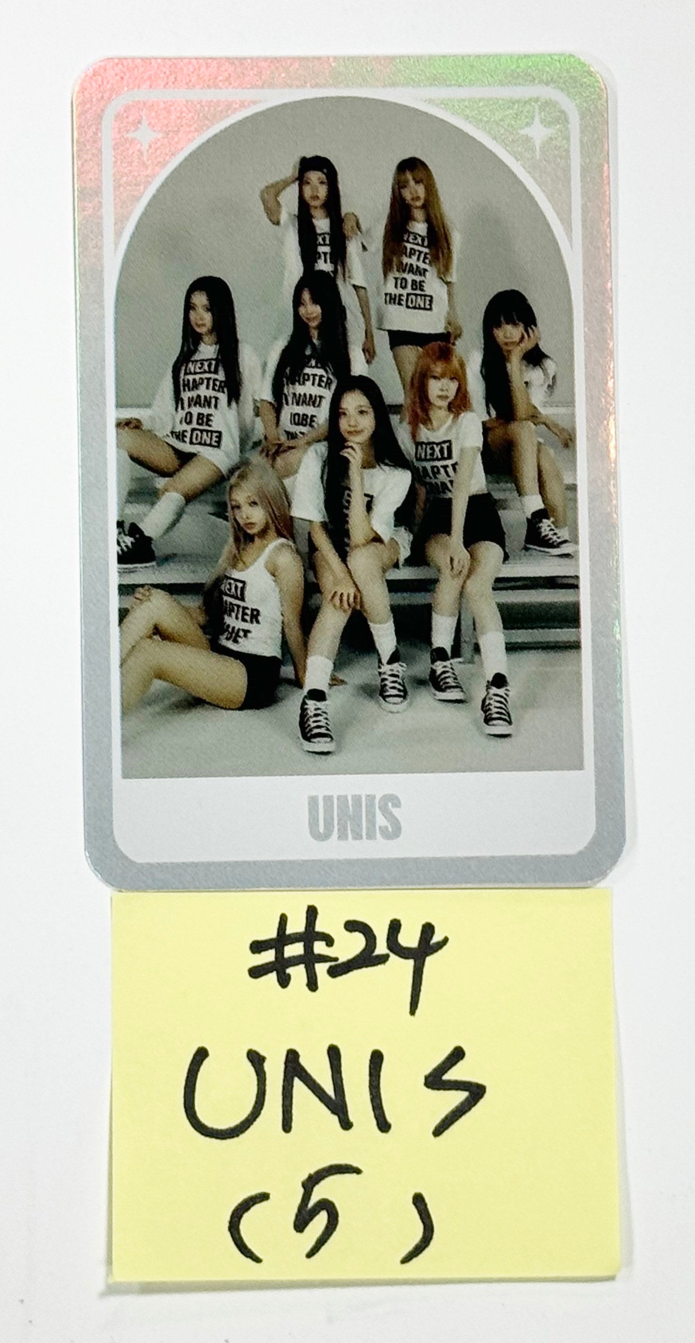 UNIS 'CURIOUS' - Official Photocard [24.8.9] - HALLYUSUPERSTORE