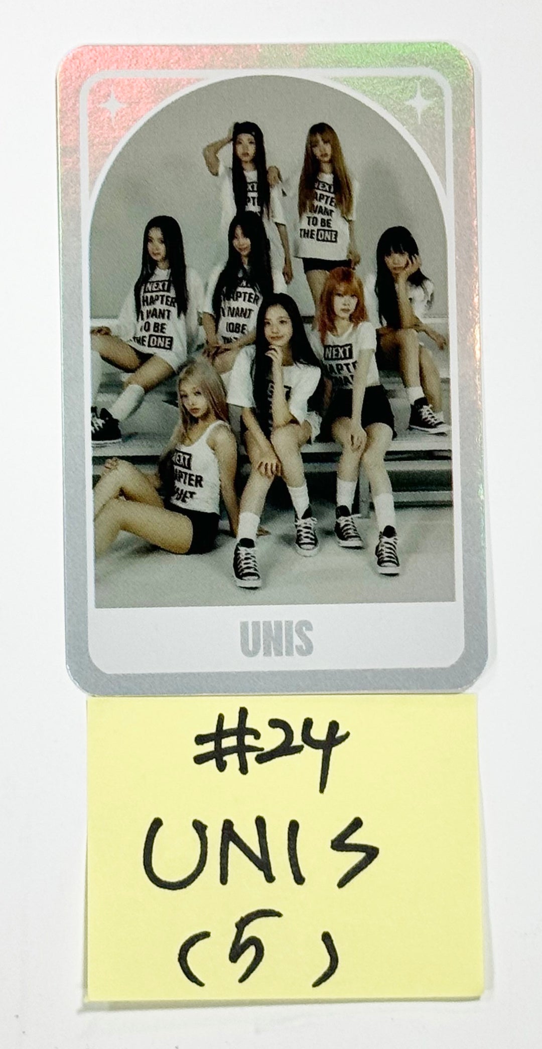 UNIS 'CURIOUS' - Official Photocard [24.8.9] - HALLYUSUPERSTORE