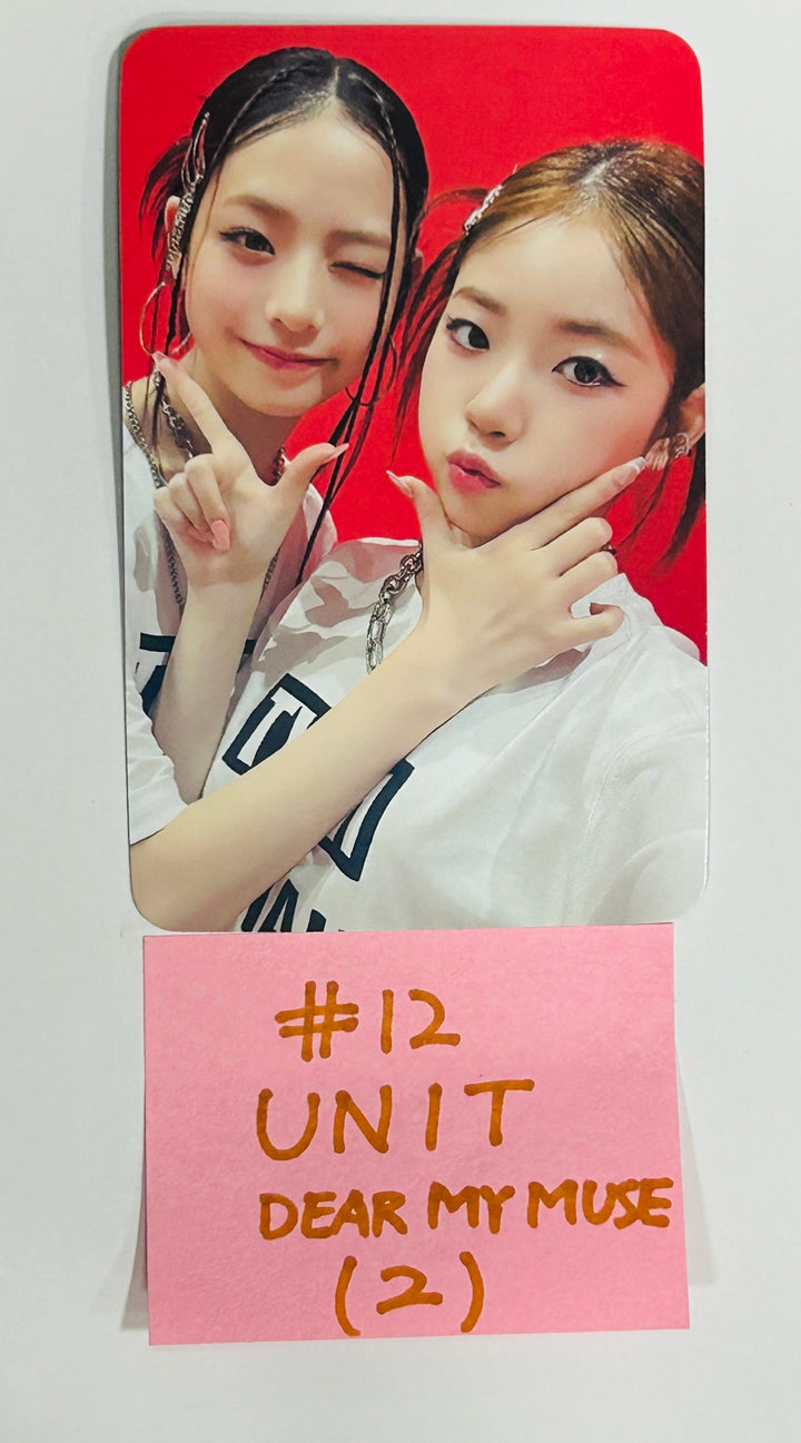 UNIS "CURIOUS" - Dear My Muse Pre-Order Benefit Photocard [Jewel Ver.] [24.8.12] - HALLYUSUPERSTORE