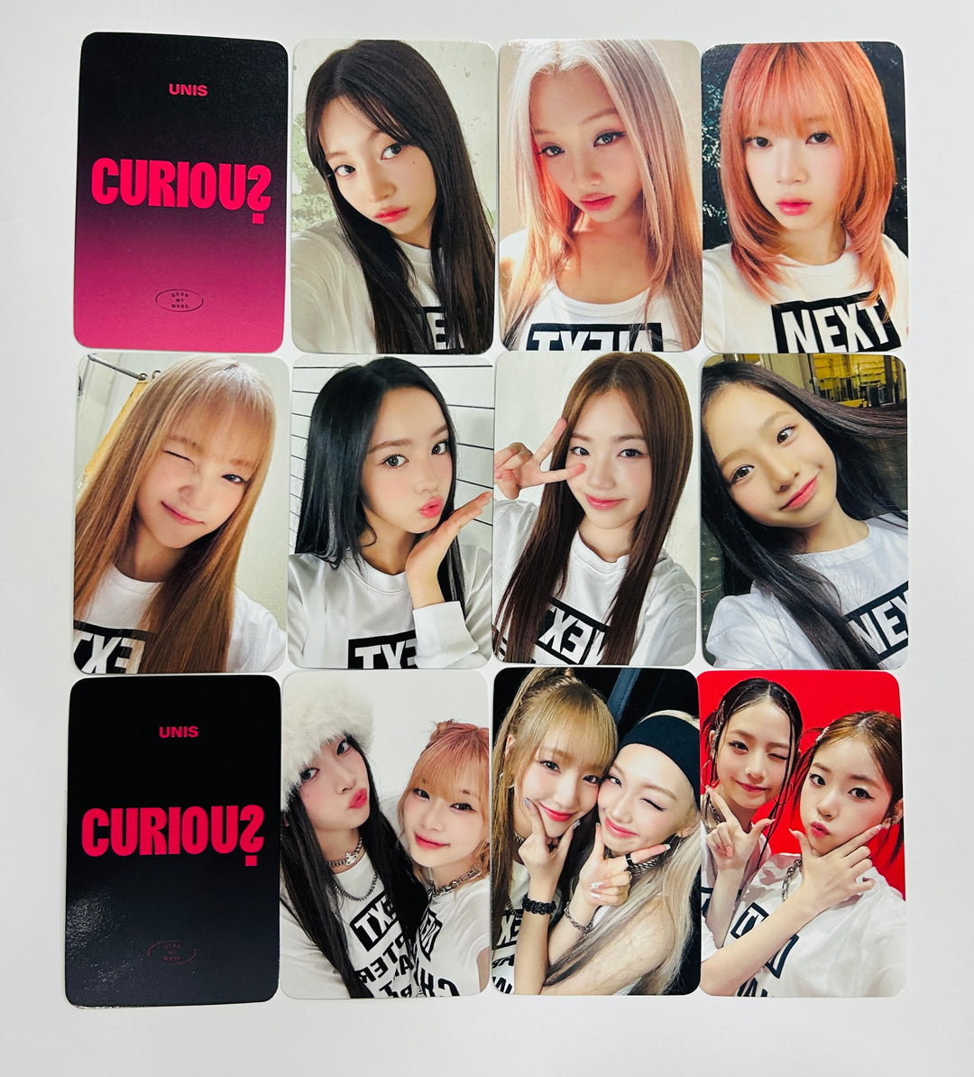 UNIS "CURIOUS" - Dear My Muse Pre-Order Benefit Photocard [Jewel Ver.] [24.8.12] - HALLYUSUPERSTORE