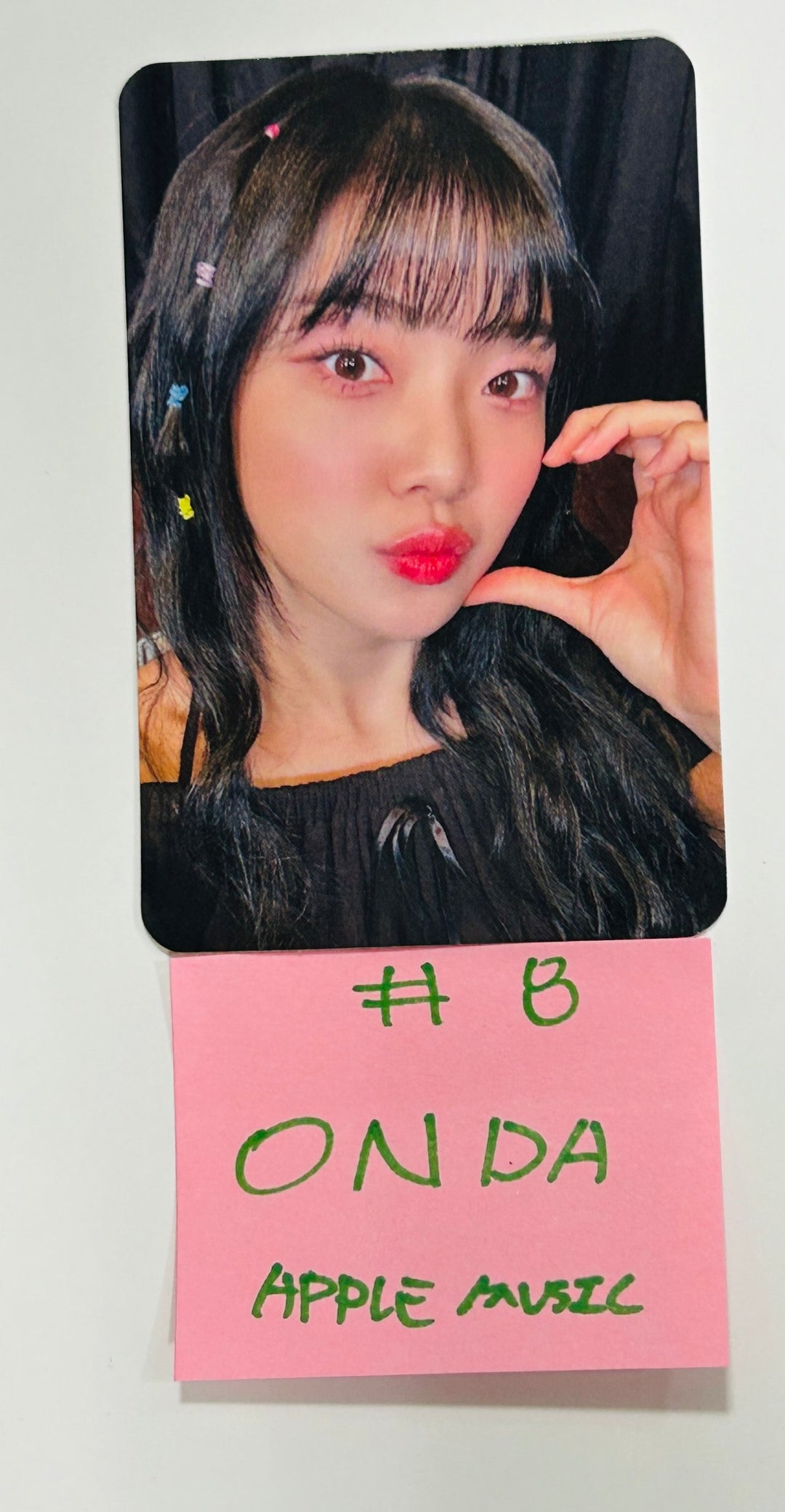 Everglow "ZOMBIE " - Apple Music Fansign Event Photocard Round 6 [24.8.12] - HALLYUSUPERSTORE