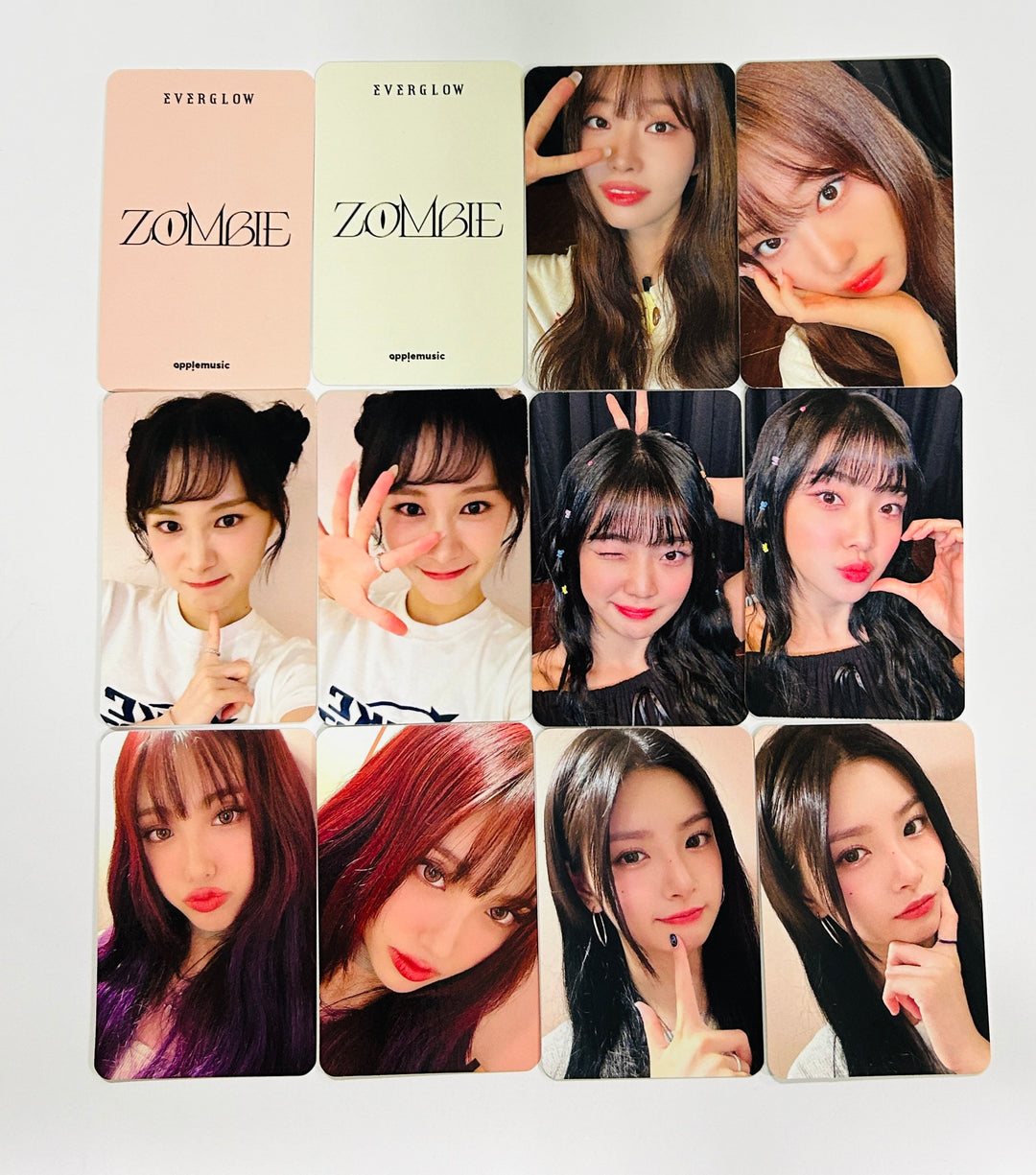 Everglow "ZOMBIE " - Apple Music Fansign Event Photocard Round 6 [24.8.12] - HALLYUSUPERSTORE