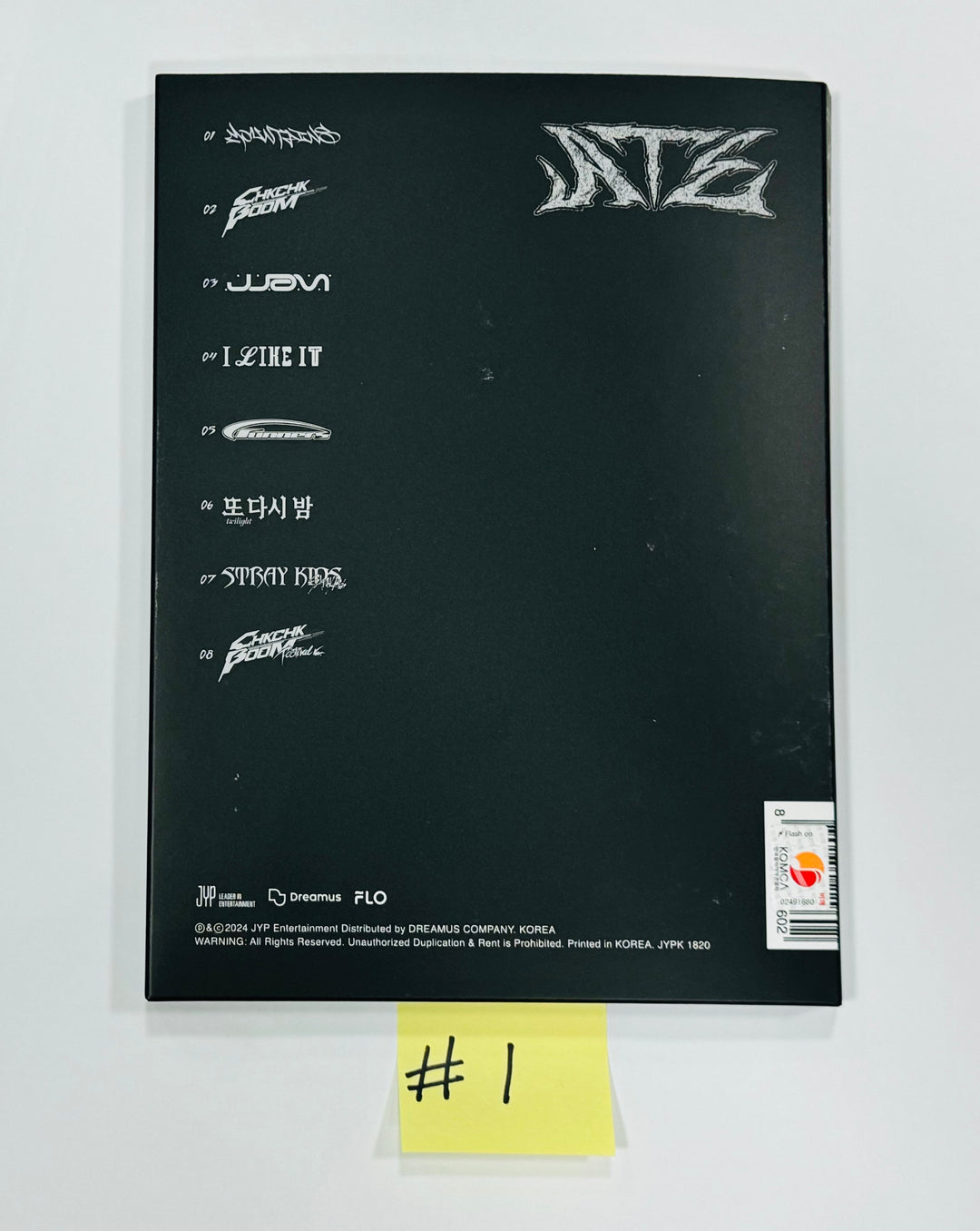 Stray Kids "ATE" - Hand Autographed(Signed) Promo Album [24.8.12] - HALLYUSUPERSTORE